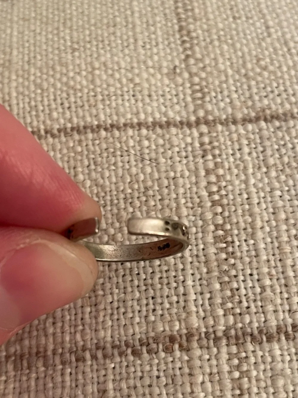 Set of Four Sterling Silver Toe Rings - Picture 12 of 13